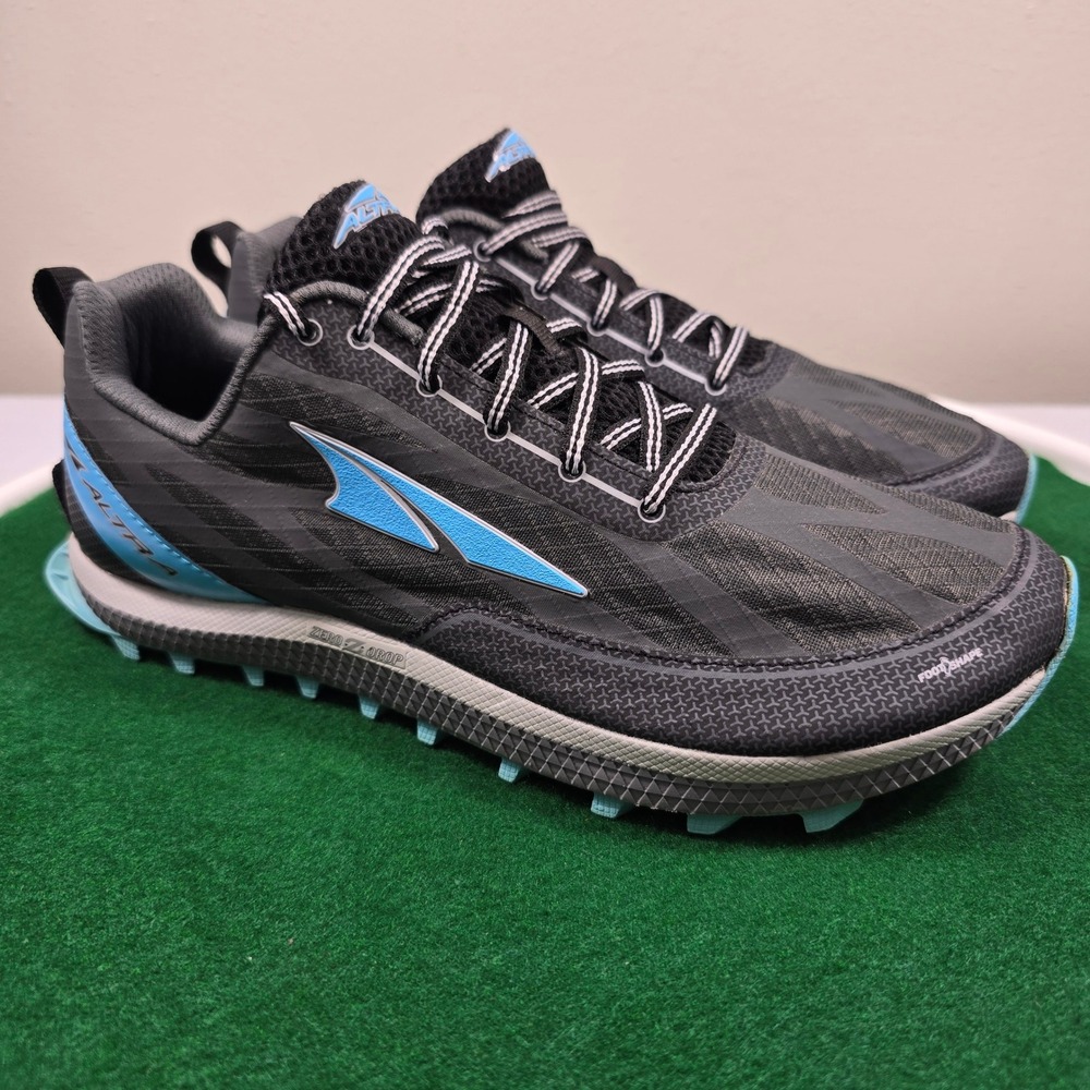 Altra Superior 3.0 Trail Running Shoes Womens 9.5 Gray Blue AFW1753F-4 Athletic